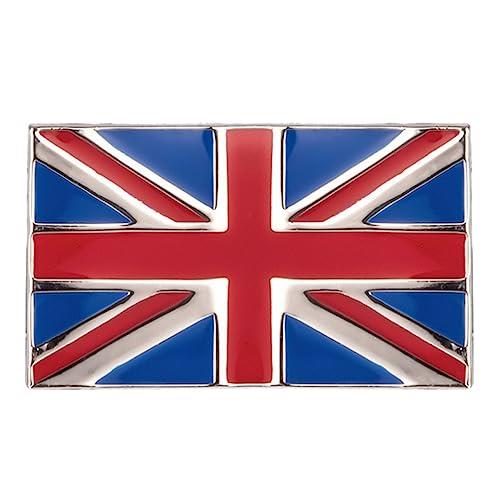 Premium Union Jack Lapel Pin – Metal UK Flag Badge – 2.5 x 1.4 cm – Polished Enamel Finish – British Pride Collectible Souvenir