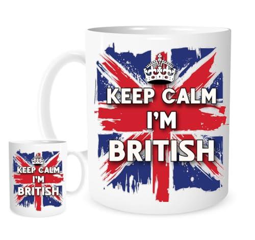 Keep Calm I'm British - 11oz Mug for Tea or Coffee