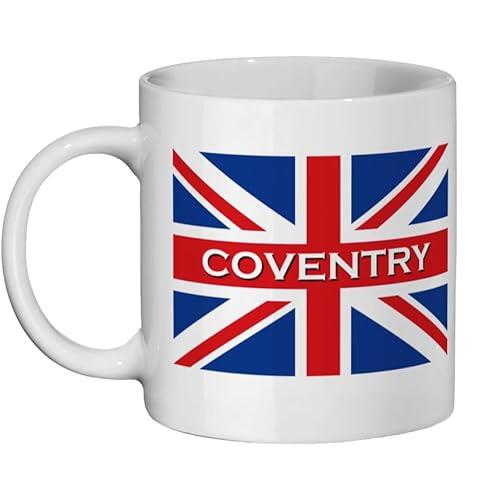 Coventry Mug British Flag Cup UK City Union Jack Souvenir Gift