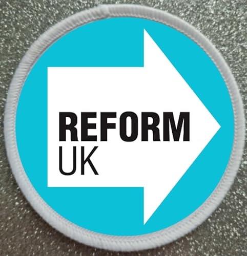 3" Reform Party Patch Badge Vote General Election