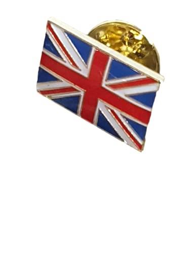 Fat-catz-copy-catz Patriotic Supporters Union Jack Flag Metal Enamel Lapel Pin Badge Great Britain GB UK Jubilee